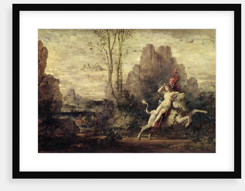The Rape of Europa, c.1869 by Gustave Moreau