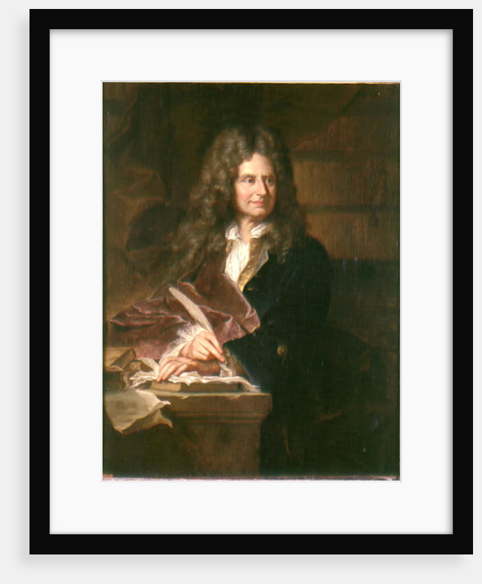 Nicolas Boileau after 1704 by Hyacinthe Rigaud