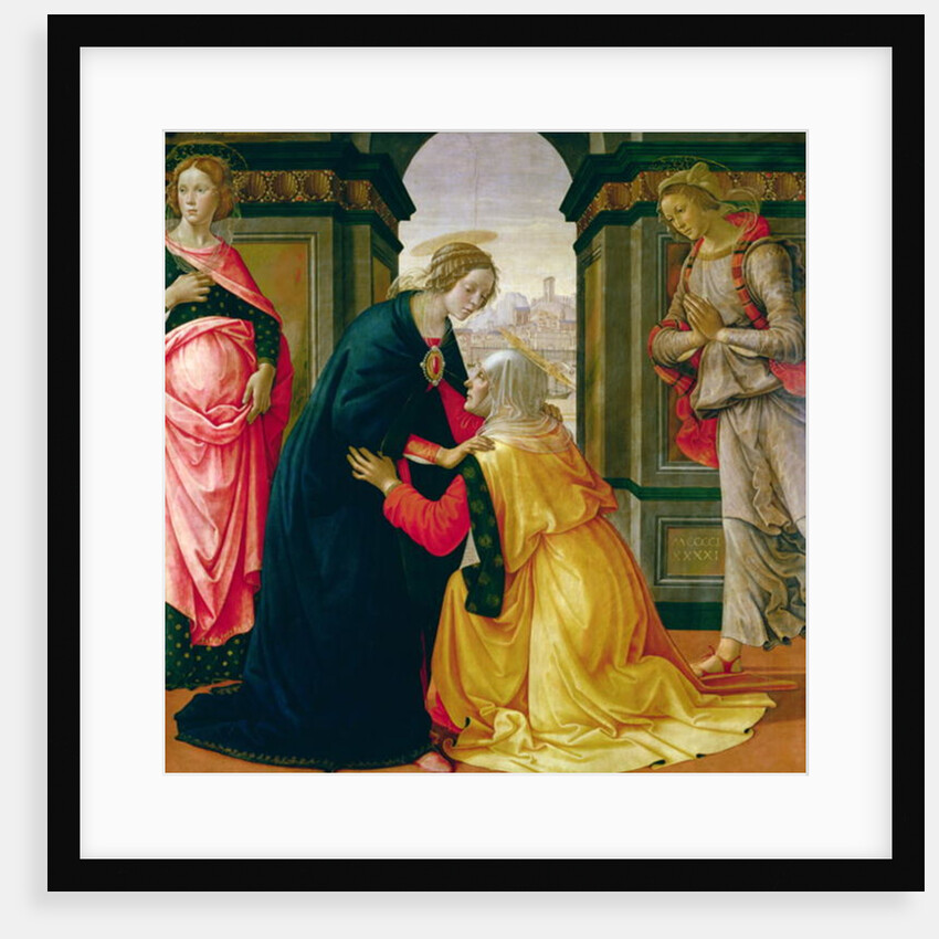 The Visitation, 1491 by Domenico Ghirlandaio