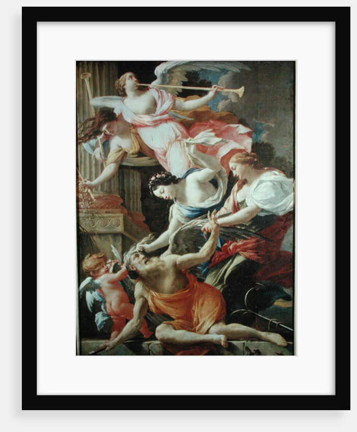 Time Vanquished by Love, Venus and Hope, c.1645-46 by Simon Vouet