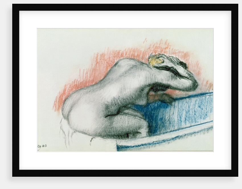 Woman Washing in the Bath, c.1892 by Edgar Degas