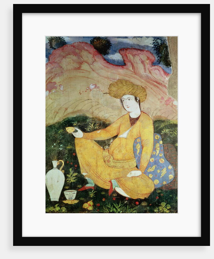 Courtier from the Court of Shah Abbas I by School Persian