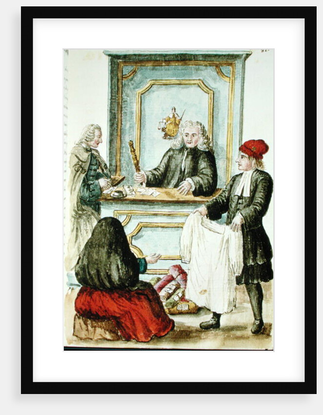 An Auction by Jan van Grevenbroeck