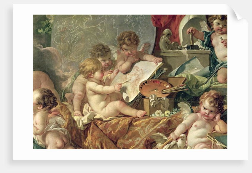 Genius Teaching the Arts, 1761 by Francois Boucher