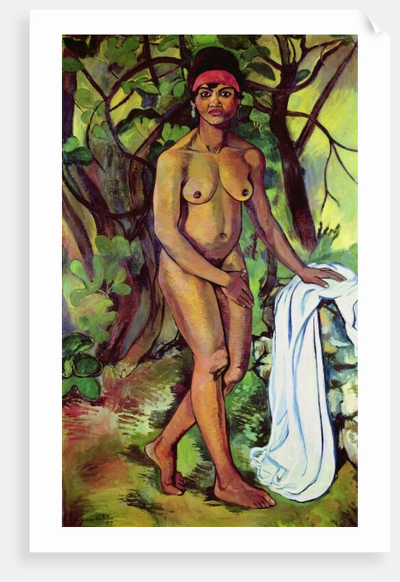 Nude Negress, 1919 by Marie Clementine Valadon