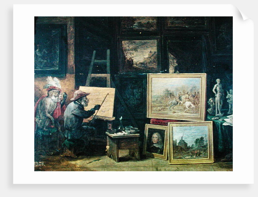 The Monkey Painter, 1805 by David the Younger Teniers