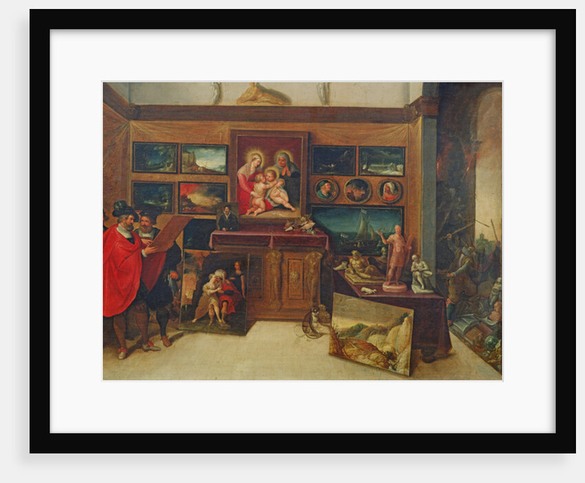 The Amateur's Exhibition Room, c.1620 by Hieronymus II Francken