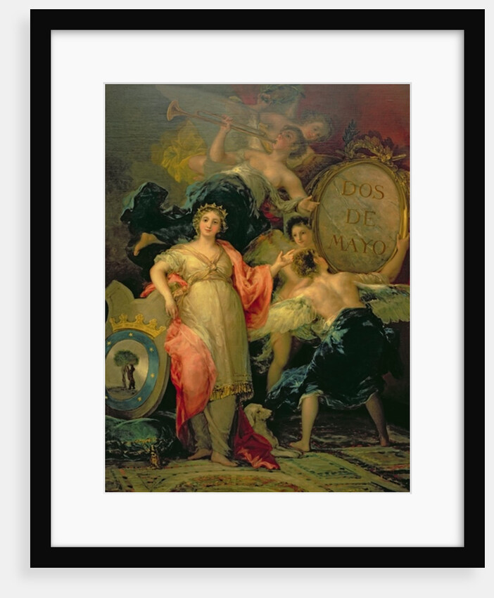 Allegory of the City of Madrid, 1810 by Francisco Jose de Goya y Lucientes