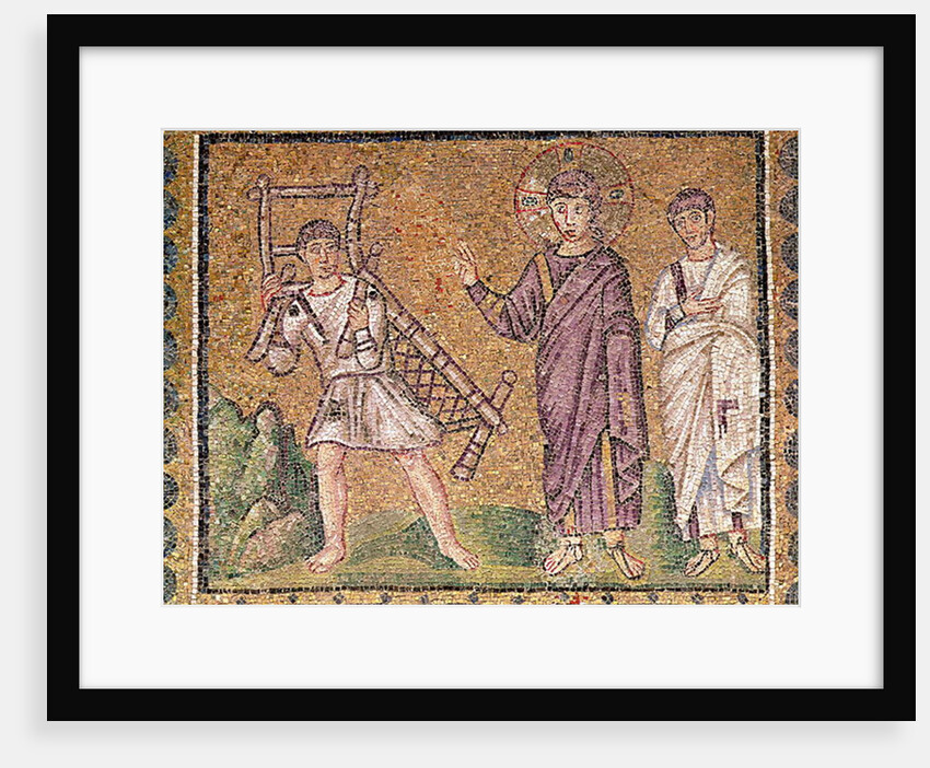 The Healing of the Paralytic of Capernaum, Scenes from the Life of Christ by Byzantine School