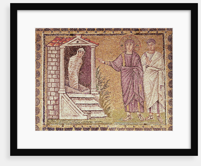 The Raising of Lazarus, Scenes from the Life of Christ by Byzantine School