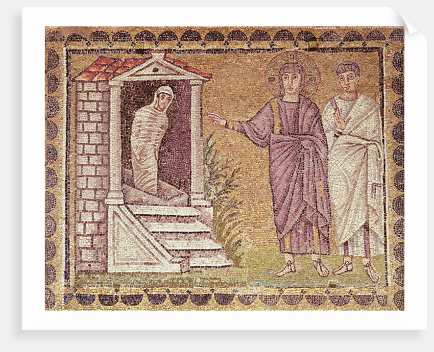 The Raising of Lazarus, Scenes from the Life of Christ by Byzantine School