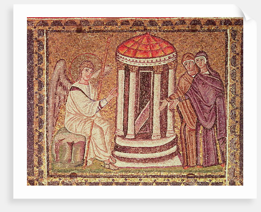 The Marys at the Tomb, Scenes from the Life of Christ by Byzantine School