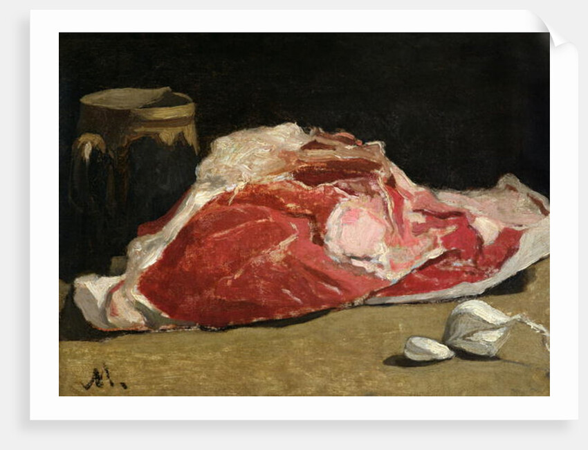 Still Life, the Joint of Meat, 1864 by Claude Monet