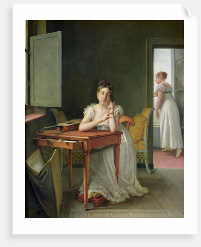 Portrait of Marceline Desbordes-Valmore by Martin Drolling