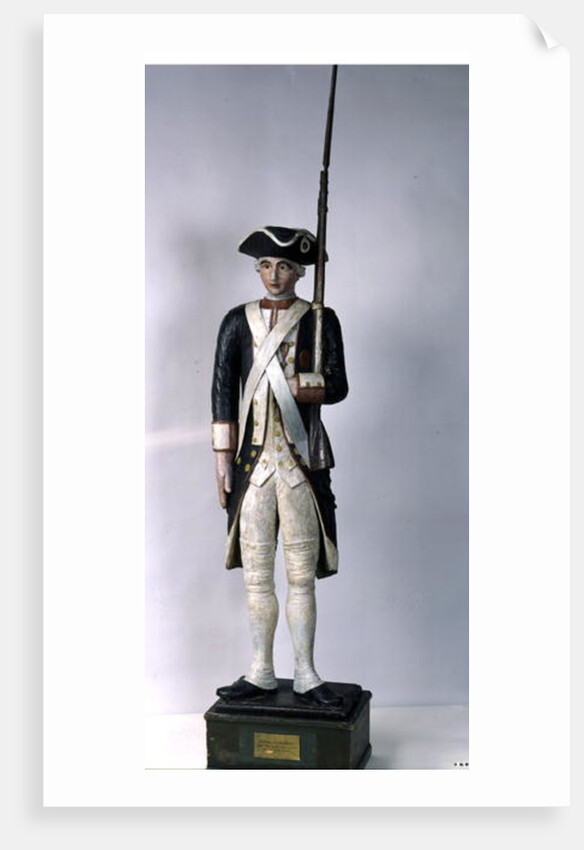 Sign from a French National Guard recruitment office by French School