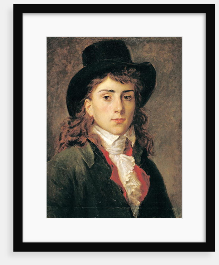 Portrait of Baron Antoine Jean Gros Aged 20 by Francois Pascal Simon Baron Gerard