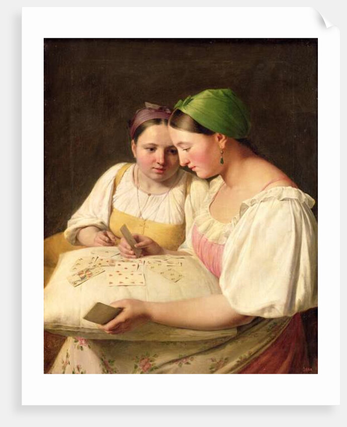 Fortune-Telling, 1842 by Aleksei Gavrilovich Venetsianov