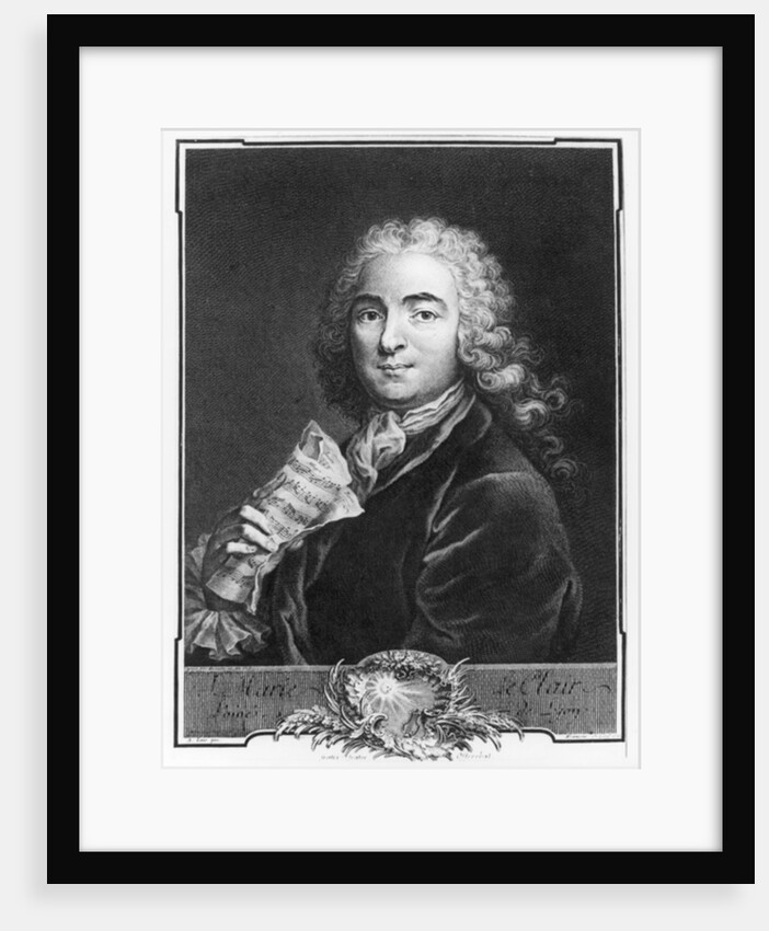 Portrait of Jean-Marie Leclair the Elder by Alexis Loir