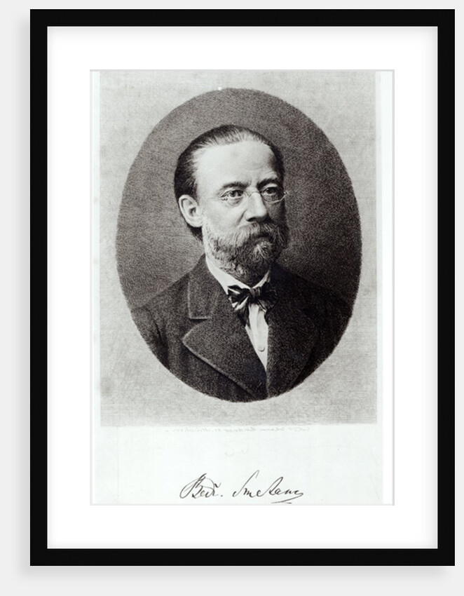 Portrait of Bedrich Smetana by French School