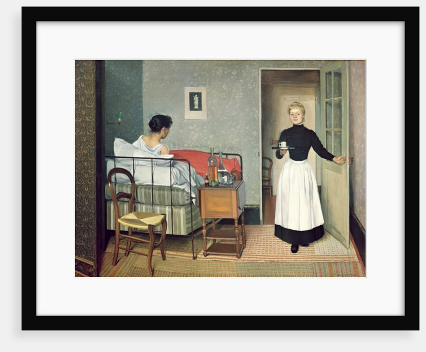 The Ill Child 1892 by Felix Edouard Vallotton