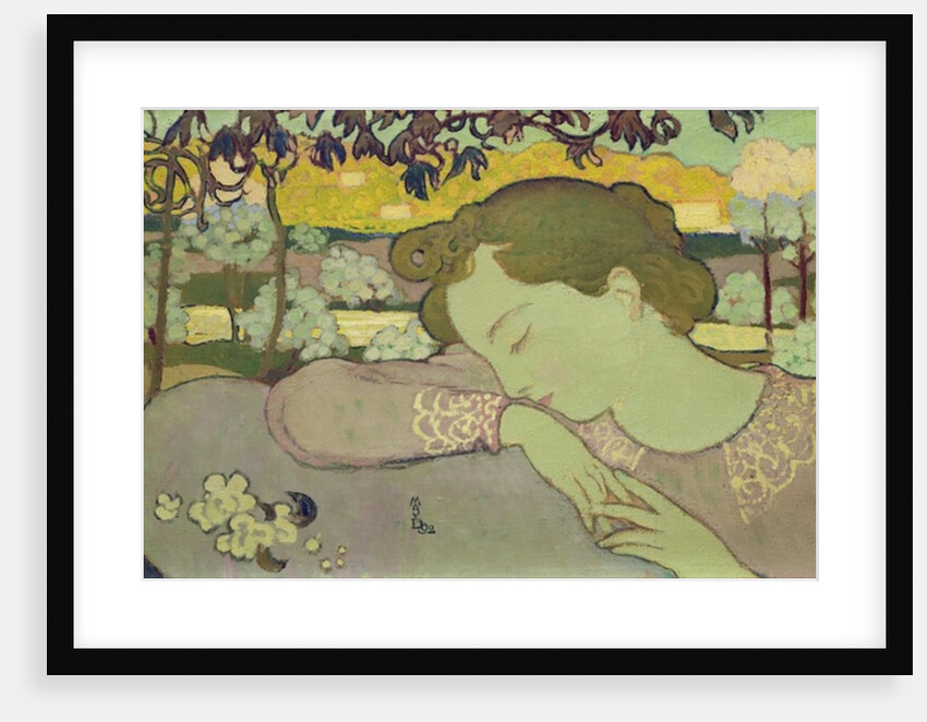 Sleeping Woman, 1892 by Maurice Denis