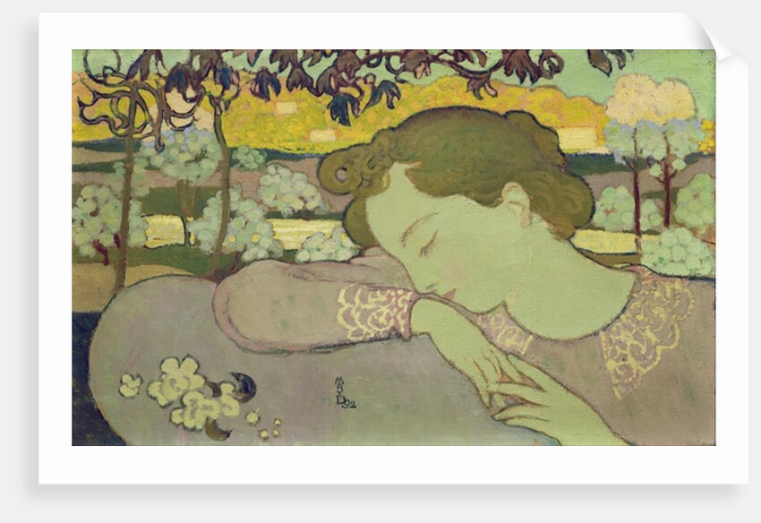Sleeping Woman, 1892 by Maurice Denis