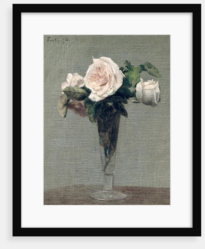 Flowers, 1872 by Ignace Henri Jean Fantin-Latour