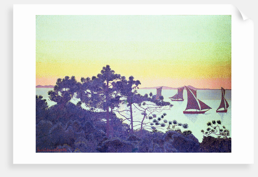 The Pointe de la Galere, 1891-92 by Henri-Edmond Cross