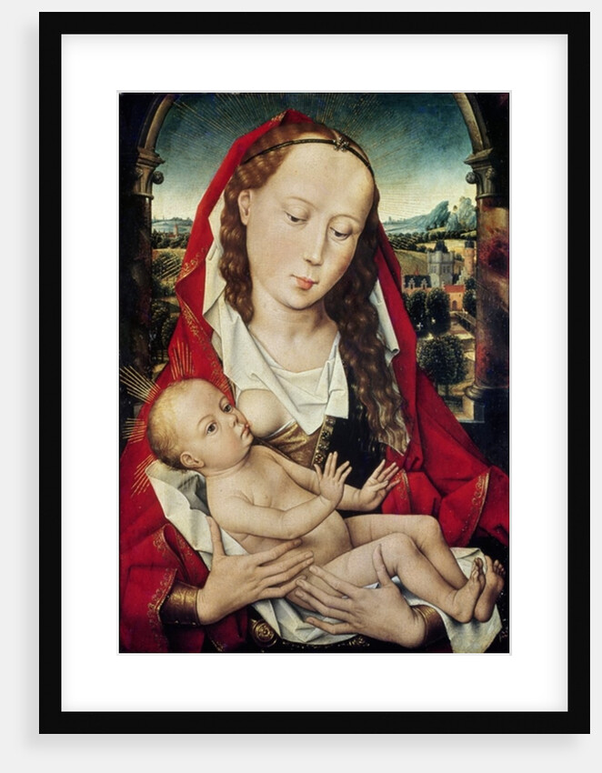 Virgin and Child, c.1467-70 by Hans Memling