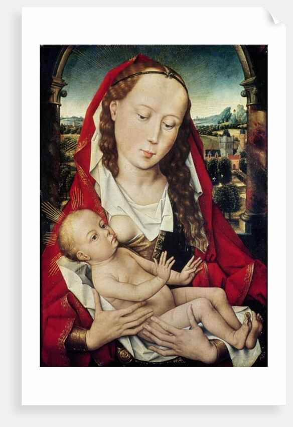 Virgin and Child, c.1467-70 by Hans Memling
