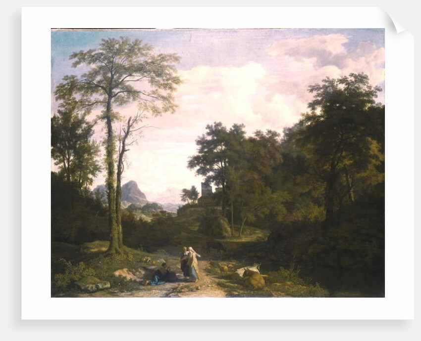 Arcadian Landscape by Johannes Glauber