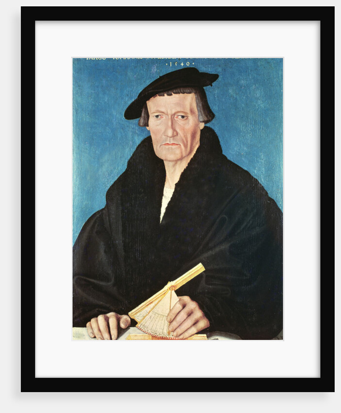 Portrait of Ulrich Stampfer, 1540 by Hans Asper