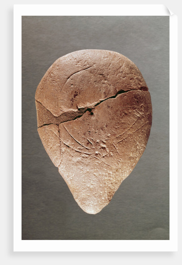 Lamp decorated with an ibex by Prehistoric Prehistoric