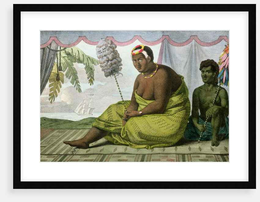 Ka'ahumanu, Queen of the Sandwich Islands by Ludwig Choris