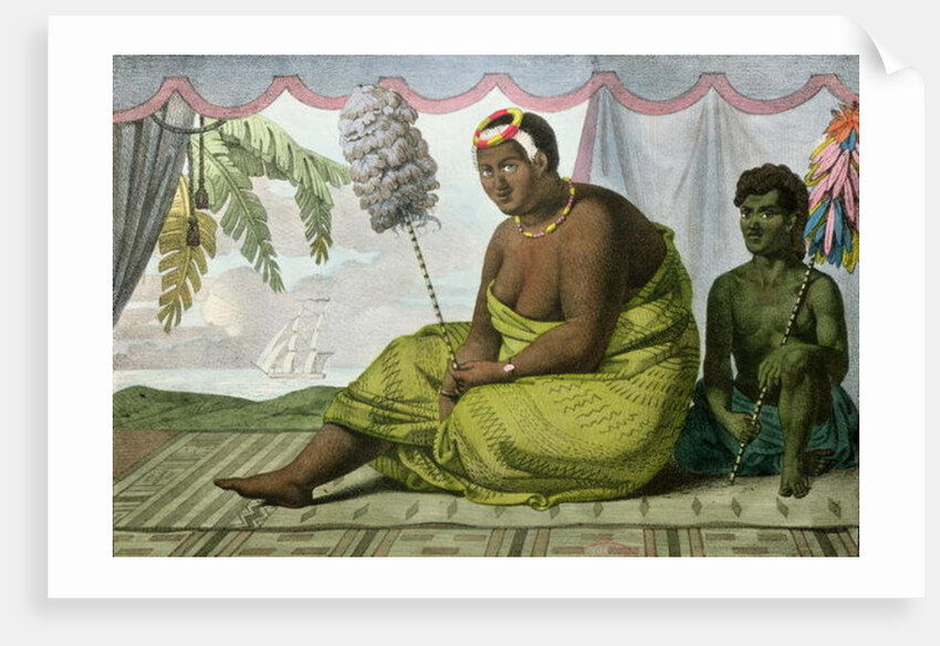 Ka'ahumanu, Queen of the Sandwich Islands by Ludwig Choris