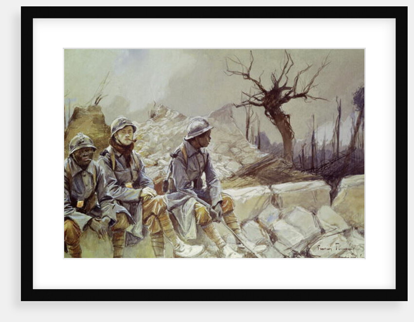 Dampierre, July 1916 by Francois Flameng