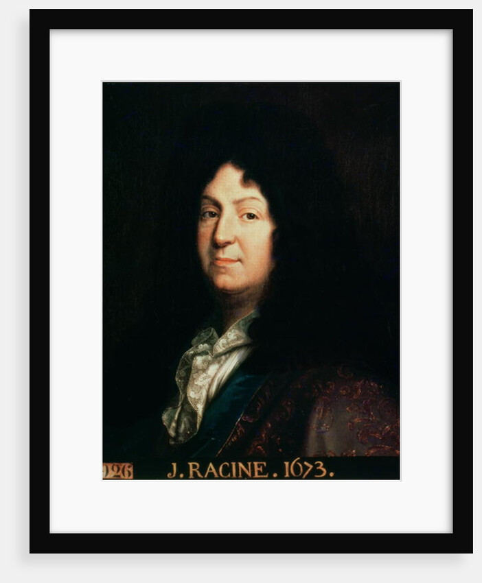 Portrait of Jean Racine copy of an original of 1673, 1698 by Jean Baptiste Santerre