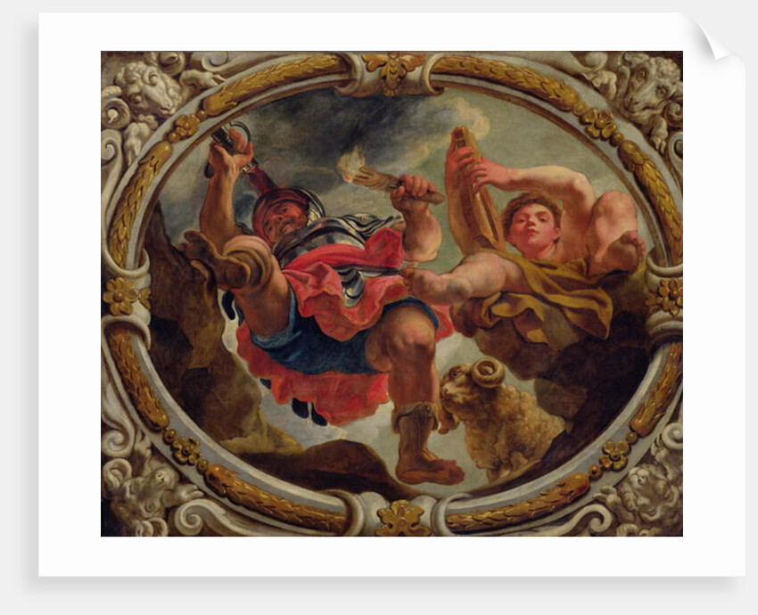 Aries, from the Signs of the Zodiac by Jacob Jordaens