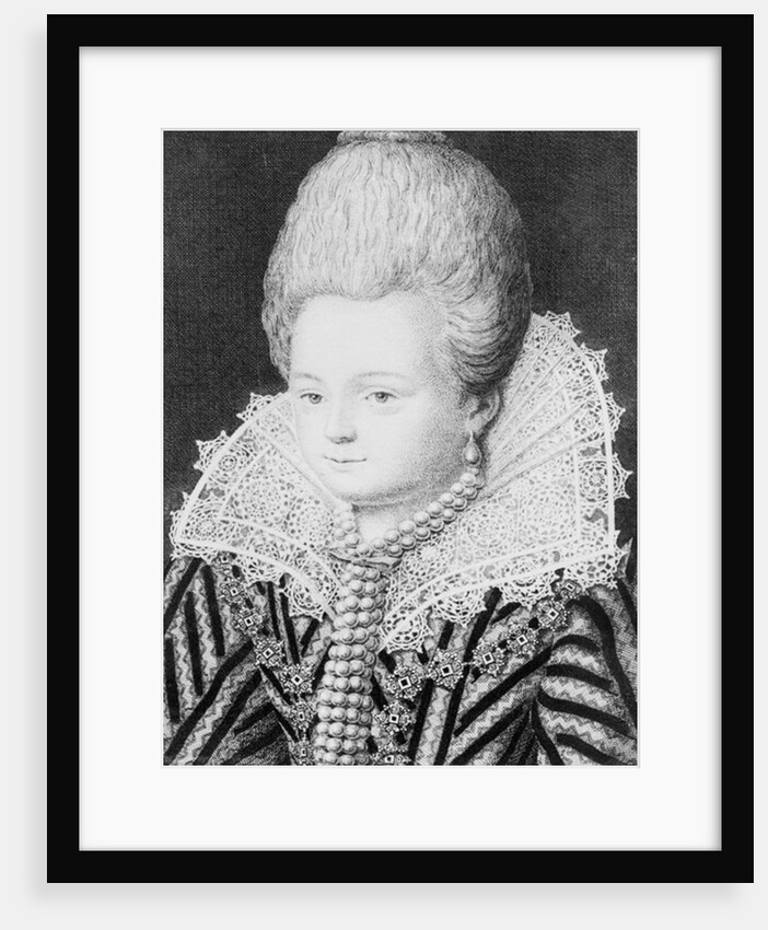 Diane d'Andouins Countess of Gramont, called 'La Belle Corisande' by Melchior Peronard