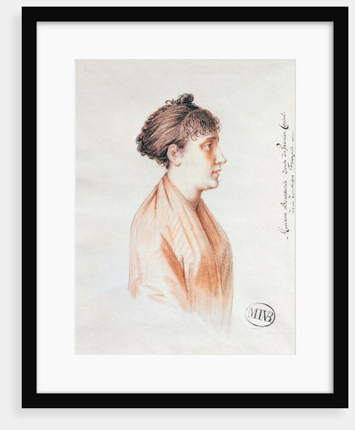 Madame Bonaparte, study for 'Entry of Bonaparte, First Consul, into Antwerp on 18th July 1803' 1803-07 by Mathieu Ignace van Bree