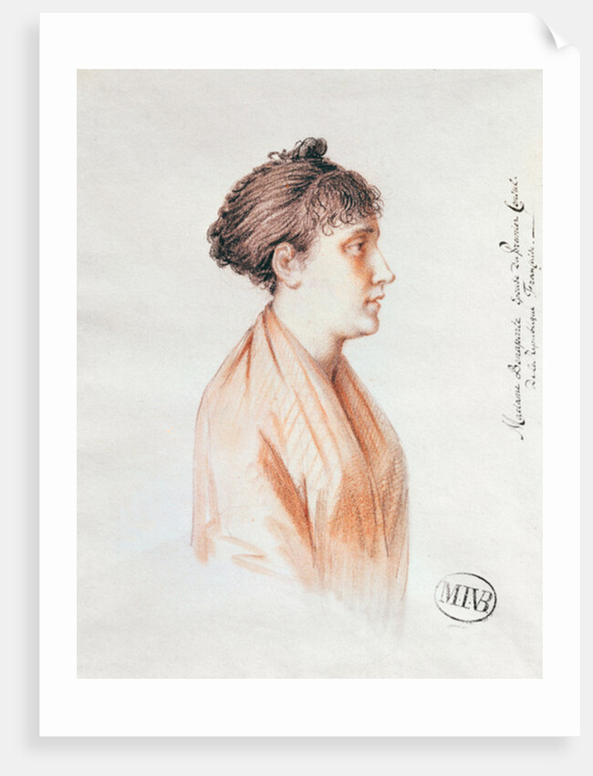 Madame Bonaparte, study for 'Entry of Bonaparte, First Consul, into Antwerp on 18th July 1803' 1803-07 by Mathieu Ignace van Bree