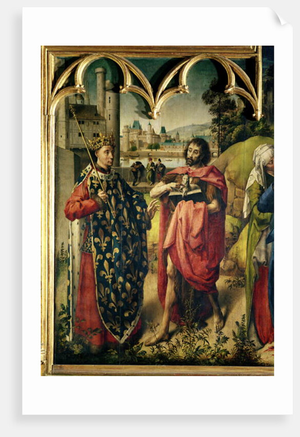 The Parlement of Paris Altarpiece by French School