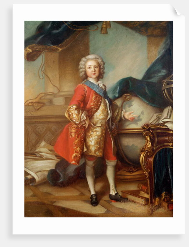 Dauphin Charles-Louis of France by Louis M. Tocque