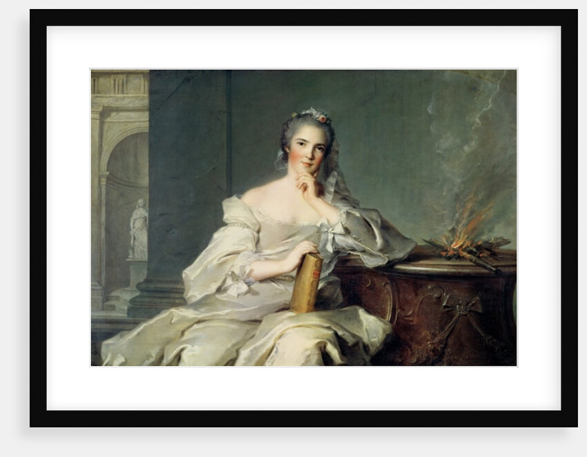 Anne-Henriette de France, as the element of Fire, 1750-1 by Jean-Marc Nattier