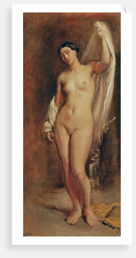 Standing Female Nude by Theodore Chasseriau