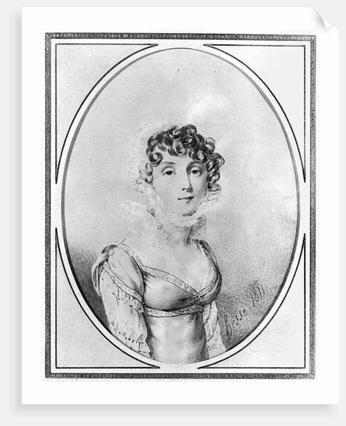 Portrait of Caroline Bonaparte 1811 by Henri Joseph Hesse