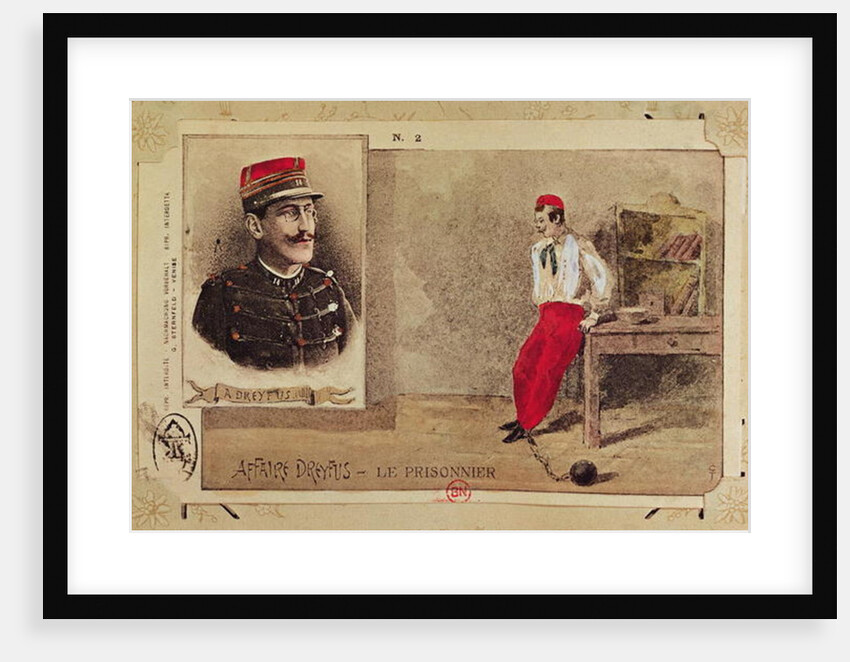 Alfred Dreyfus as a prisoner, 1894-1906 by School French
