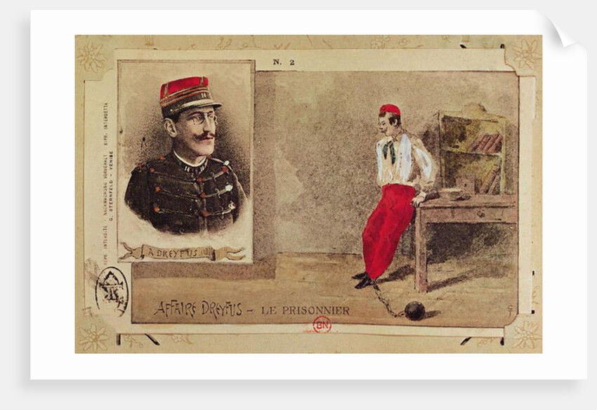 Alfred Dreyfus as a prisoner, 1894-1906 by School French