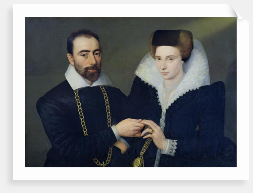 Portrait of a Couple by French School