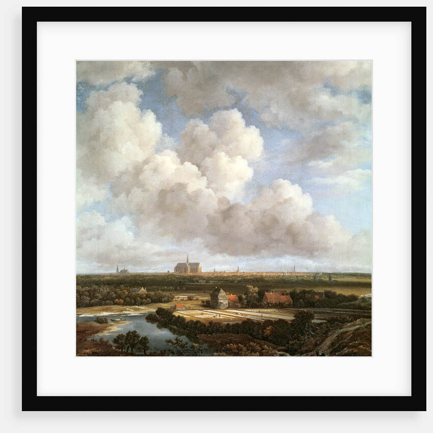 Bleaching Ground in the Countryside near Haarlem, 1670 by Jacob Isaaksz. or Isaacksz. van Ruisdael